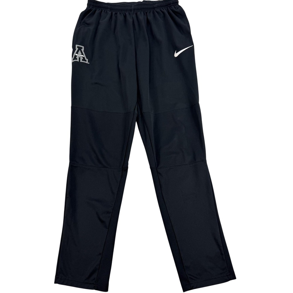 Appalachian State Mountaineers Track Pants Mens Medium Black Nike Dri Fit AA2086